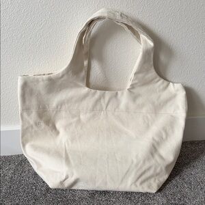 Everlane Cream Tote Bag